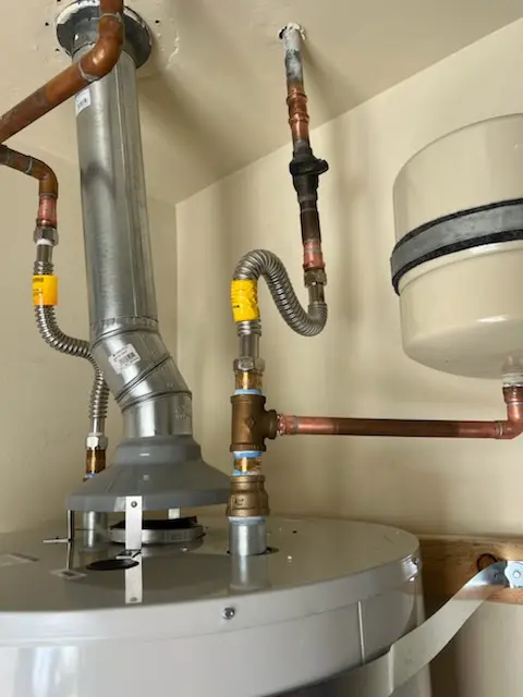 Water heater installation and plumbing repair in Dorr